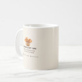 Schattigee Croissant Coffee Mok (Voorkant links)