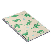 Schattigee Cryptid Loch Ness Monster Notitieboek (Rechterzijde)