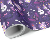 Schattigee Cryptids - Mothman Pattern Cadeaupapier (Rol Hoek)