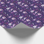 Schattigee Cryptids - Mothman Pattern Cadeaupapier (Hoek)