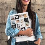 Schattigee Cube Gepersonaliseerde Fotocollage Keep Planner<br><div class="desc">Uw gepersonaliseerde planner heeft een onvergetelijk ontwerp dat op u is afgestemd, met blokken die in elke kleur kunnen worden gewijzigd. Voeg maximaal 15 foto's en een eenvoudige tekst sjabloon van uw keuze, en uw aangepaste creatie is klaar. U kunt het perfecte geschenk voor elke gelegenheid geven - voor Kerstmis,...</div>