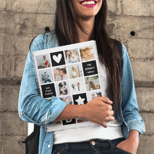 Schattigee Cube Gepersonaliseerde Fotocollage Keep Planner