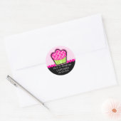 Schattigee Cupcake Bakkerij Stickers (Envelop)