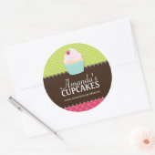 Schattigee Cupcake Box of Jar Stickers (Envelop)