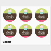 Schattigee Cupcake Box of Jar Stickers (Vel)