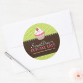 Schattigee Cupcake Box of Jar Stickers (Envelop)