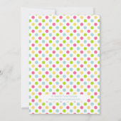 Schattigee Cupcake Candle verjaardagsfeestje uitno Kaart (Achterkant)