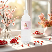 Schattigee Cupcake en Gingham Cherry op Top Baby s