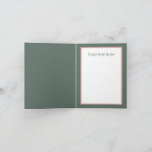 Schattigee cupcake liefhebbers tekst toevoegen kaart (Binnen)