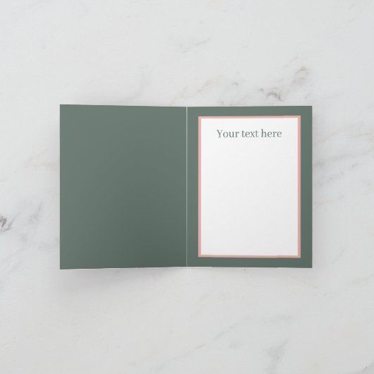 Schattigee cupcake liefhebbers tekst toevoegen kaart (Binnen)