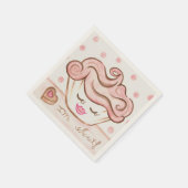 Schattigee cupcake servetten (Hoek)