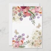 Schattigee cupcake Spring Butterfly bloemzoet 16 Kaart (Achterkant)