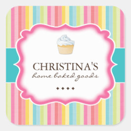 Schattigee Cupcake Stickers