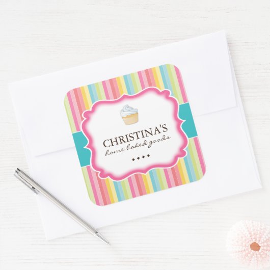 Schattigee Cupcake Stickers (Envelop)