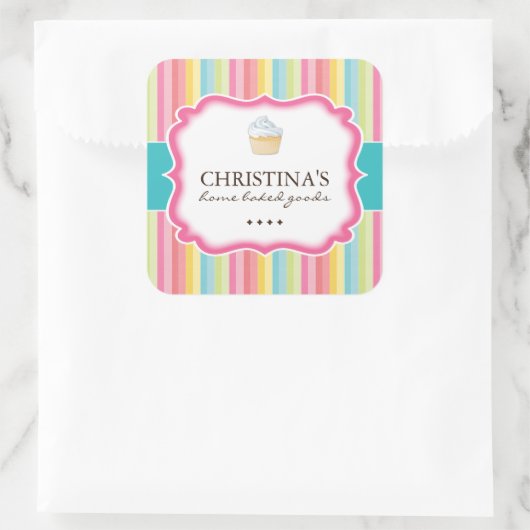 Schattigee Cupcake Stickers (Tas)