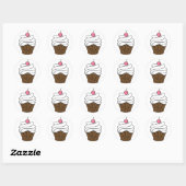 Schattigee Cupcake Stickers (Vel)