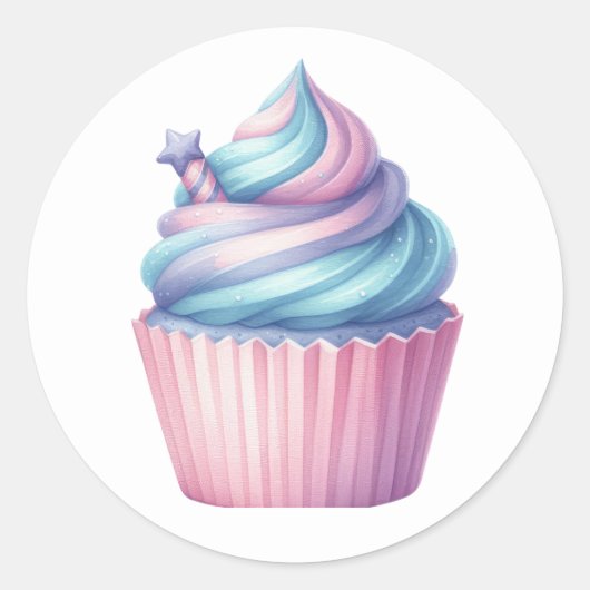 Schattigee Cupcake Stickers (Voorkant)