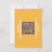 Schattigee Cupcake Verjaardagsfeestje Kaart Uitnod (Achterkant)