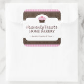 Schattigee Cupcake Verpakking Stickers (Tas)
