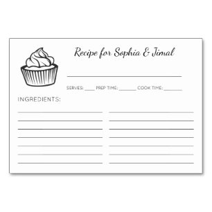Schattigee Cupcake Vrijgezellenfeest Recept Kaarte Kaart