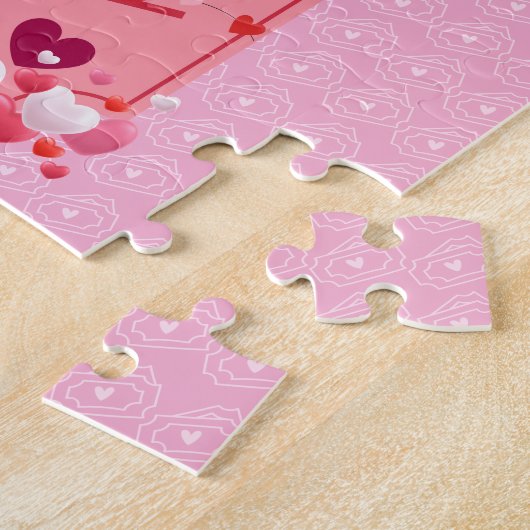 Schattigee Cupid Love Coupon Puzzel Legpuzzel (Zijkant)