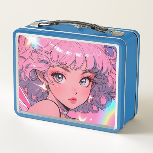Schattigee Cupid Metal Lunchbox (Achterkant)