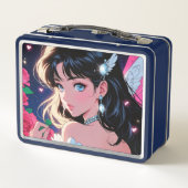 Schattigee Cupid Metal Lunchbox (Achterkant)