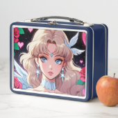 Schattigee Cupid Metal Lunchbox (In situ)