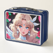 Schattigee Cupid Metal Lunchbox (Achterkant)