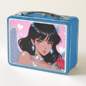 Schattigee Cupid Metal Lunchbox (Achterkant)