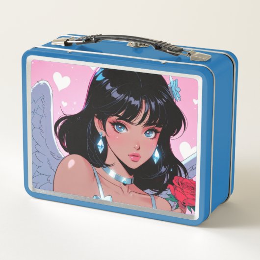 Schattigee Cupid Metal Lunchbox (Achterkant)