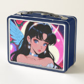 Schattigee Cupid Metal Lunchbox (Achterkant)