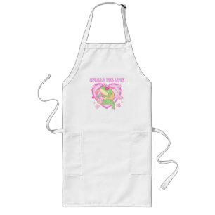 Schattigee Cupido Frog - Spreid de Liefde Lang Schort