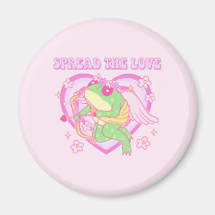Schattigee Cupido Frog - Spreid de Liefde Magneet