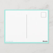 Schattigee Cupido Happy Valentijnsdag Briefkaart (Achterkant)