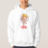 Schattigee Cupido Liefde Hoodie (Voorkant)