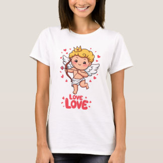 Schattigee Cupido Liefde T-shirt