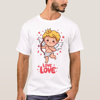 Schattigee Cupido Liefde T-shirt