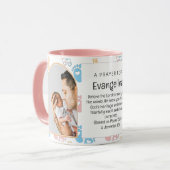 Schattigee Custom Baby Meisje Christelijk Souvenir Mok (Voorkant links)