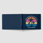 Schattigee Custom Beach House Palm Tree Gastenboek (Volledig)
