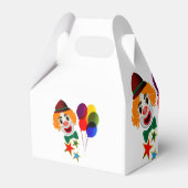 Schattigee Custom Carnaval Circus Clown Eerste Ver Bedankdoosjes (Achterkant)