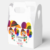 Schattigee Custom Carnaval Circus Clown Eerste Ver Bedankdoosjes (Geopend)