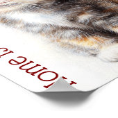 Schattigee Custom Kitten wanddecoratie, Kitty Cat Poster (Hoek)