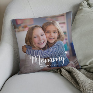 Schattigee Custom Mama Twee Foto Keepsake Kussen