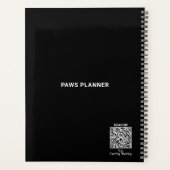 Schattigee Custom Modern Pet Lovers 2025 Planner (Achterkant)