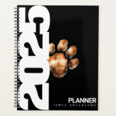 Schattigee Custom Modern Pet Lovers 2025 Planner (Voorkant)