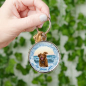 Schattigee Custom Pet Memorial Sleutelhanger (Hand)