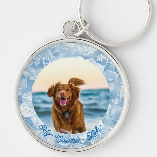 Schattigee Custom Pet Memorial Sleutelhanger (Voorkant)