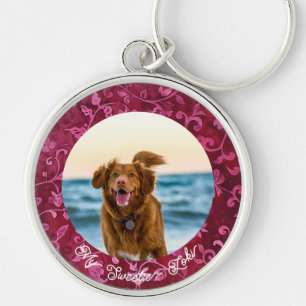 Schattigee Custom Pet Photo Gifts voor Kinderen Sleutelhanger