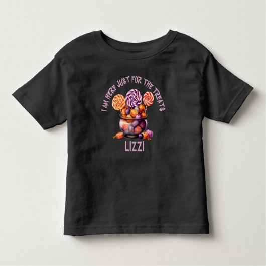 Schattigee Custom Spooky Trick or treat Halloween Kinder Shirts (Voorkant)